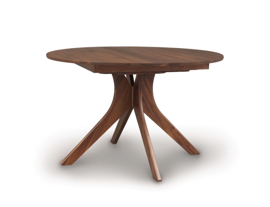 Picture of AUDREY ROUND EXTENSION TABLE IN WALNUT