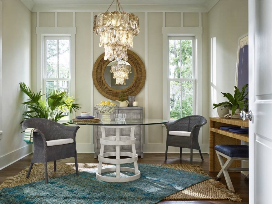 Picture of 54 DINING TABLE COASTAL LIVING HOME