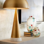 Picture of ACROPOLIS TABLE LAMP | AGED BRASS