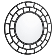 Picture of COMOROS MIRROR DESIGNED BY J. KENT MARTIN | BLACK - LARGE